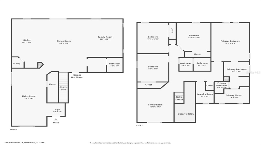 DAVENPORT, Florida 33897, 4 Bedrooms Bedrooms, ,2 BathroomsBathrooms,Residential,For Sale,WILLIAMSON,MFRG5095111