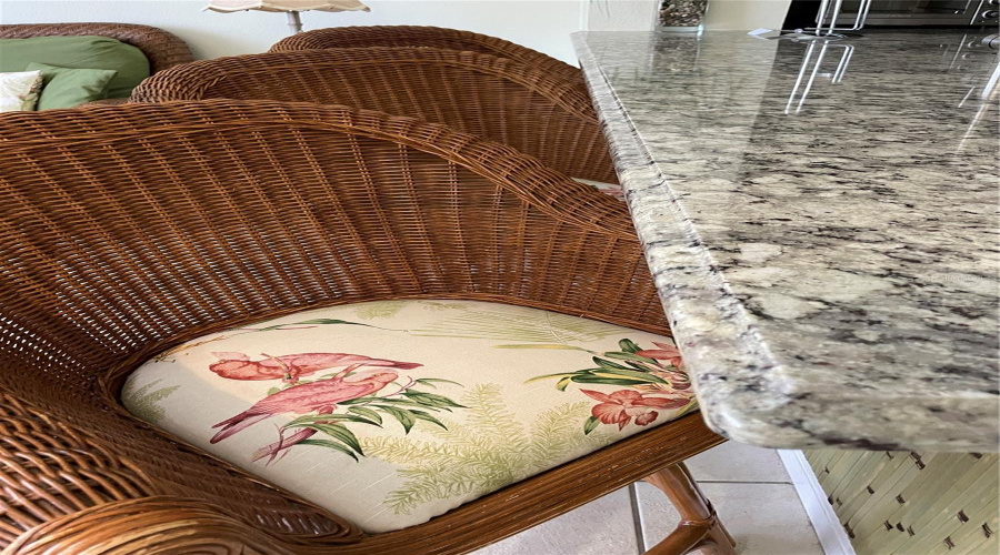 wicker bar stools matching seats