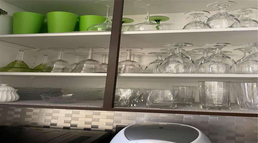 Glasses and a lot of them