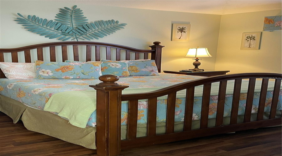 Primary bed room King bed