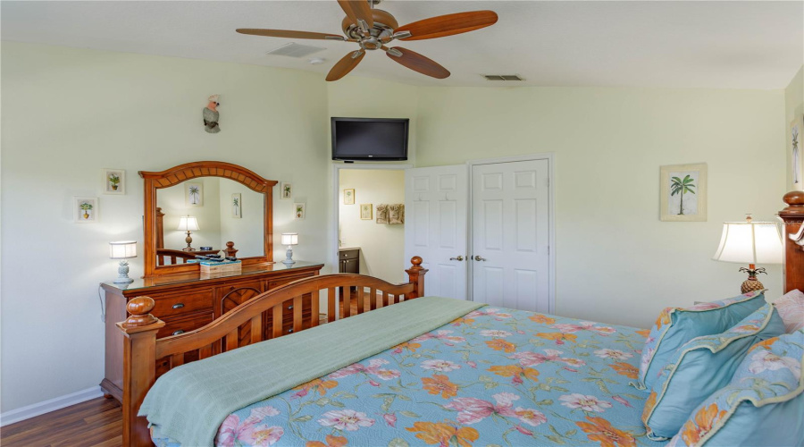 Primary Bedroom Everything you see comes with the home