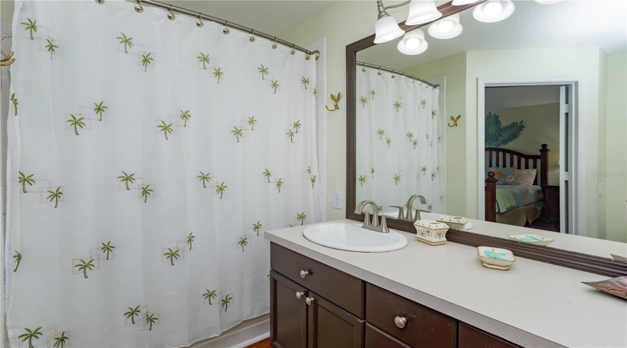 Primary ensuite w/large soaking tub