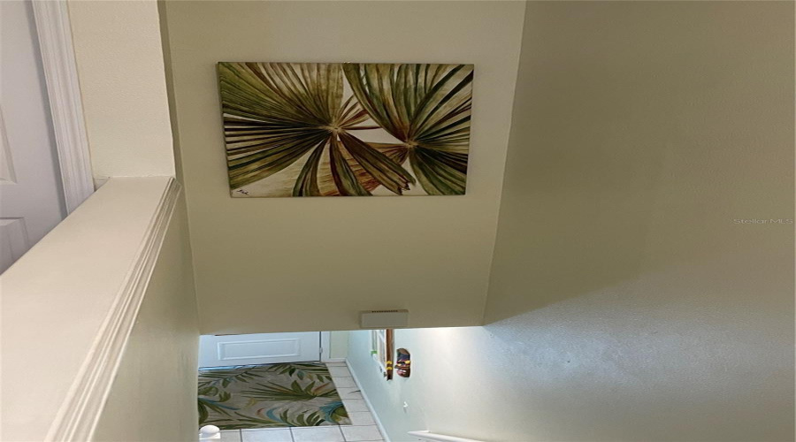 Stair well large art work