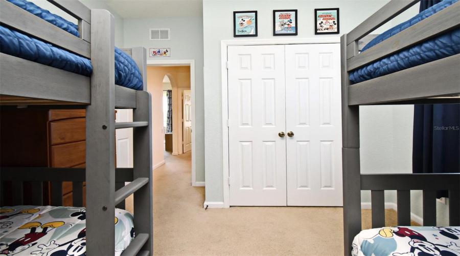 View From Bunk Beds To Hallway