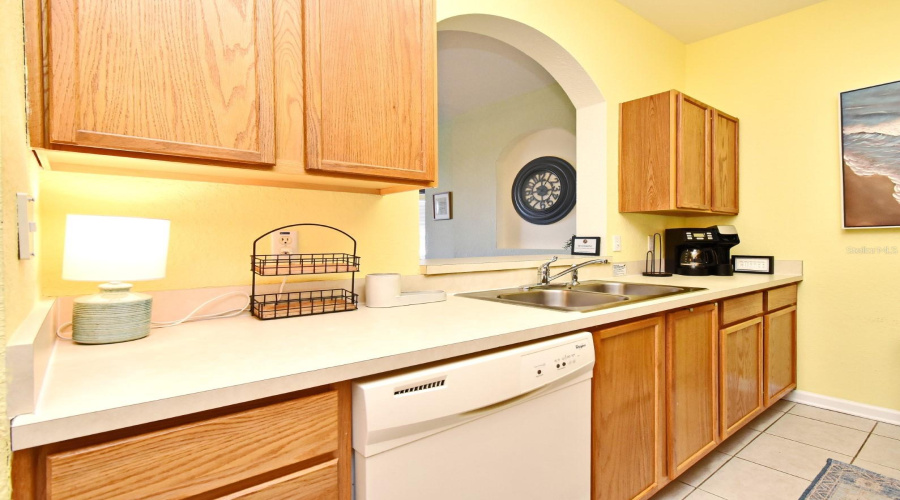 Dishwasher And Sink