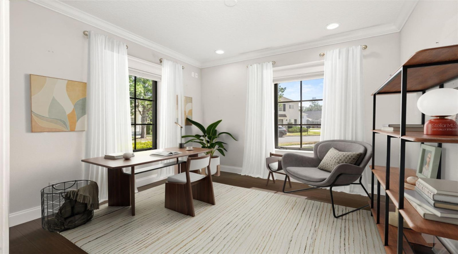 Bedroom 4/Office With Ensuite Virtually Staged