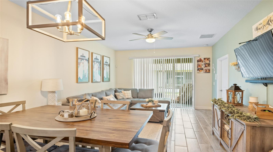 The Wood Plank Tile Flooring Makes It Easy For Cleaning.