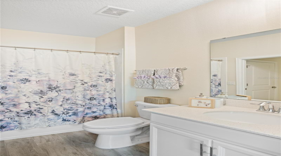 The Guest Bathroom Has Access From The Hallway For Company Or From The Guest Bedroom.