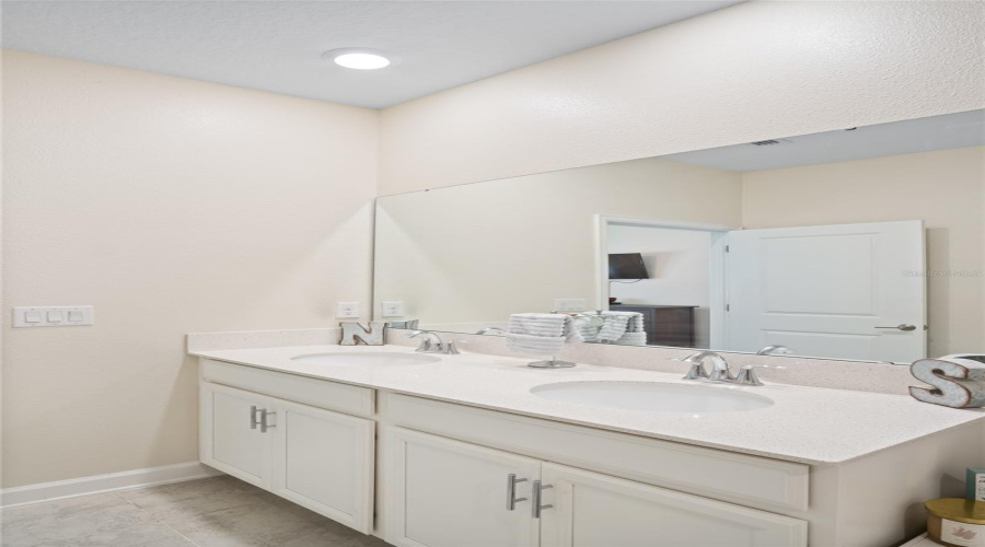 The Primary Bathroom.