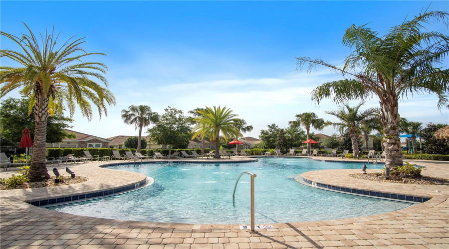 The Community Pool Is Very Inviting On A Spring Or Summer Day.