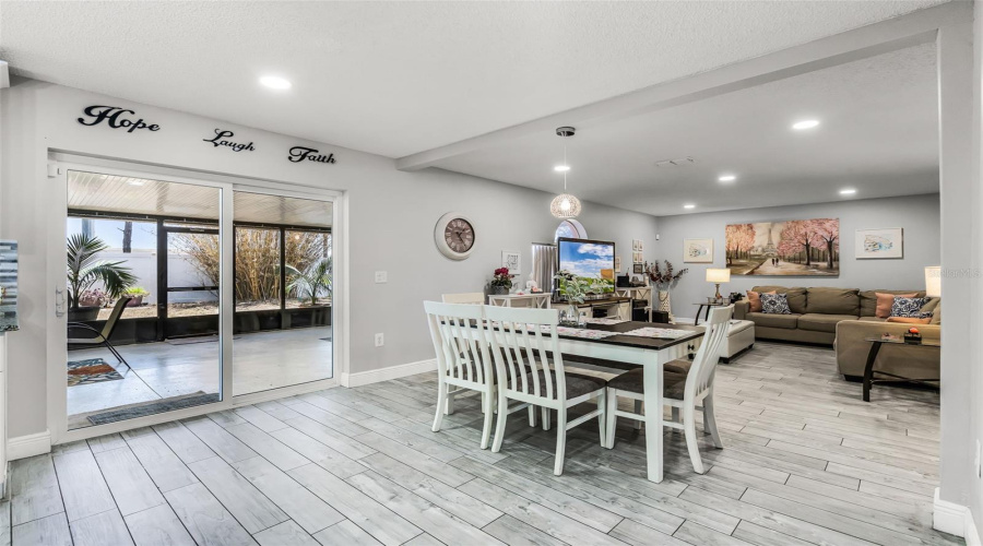 Open Concept Living And Kitchen