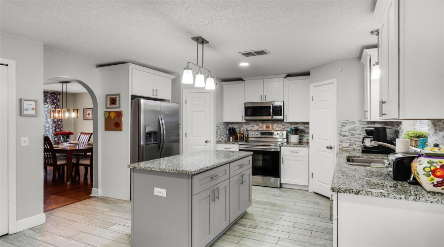 Open Concept Living And Kitchen
