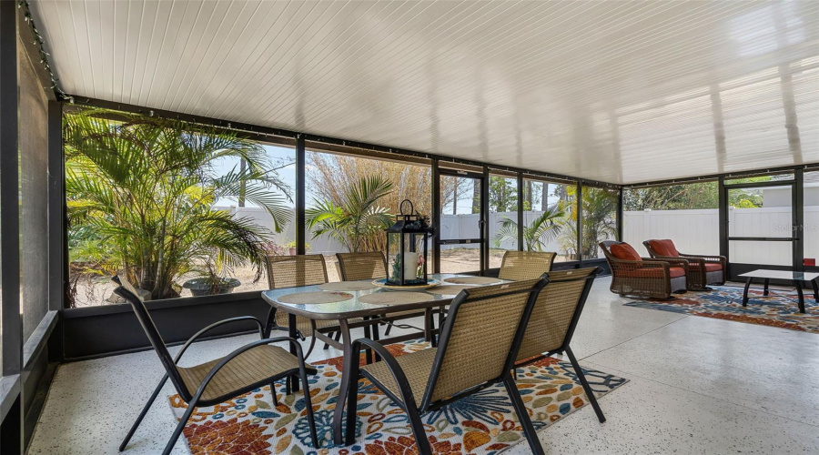 Covered Screened Porch