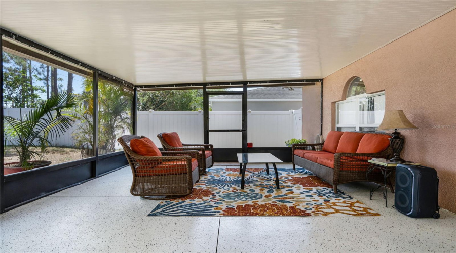Covered Screened Porch
