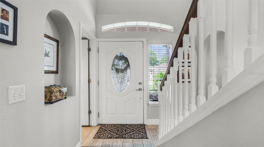 Vaulted Ceilings Upon Entry