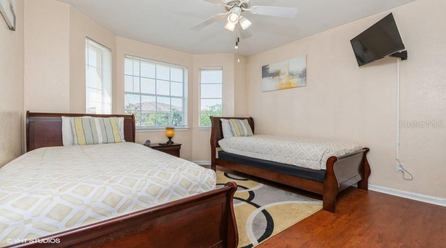 The Second Bedroom Offers Plenty Of Space For Visitors Or A Possible Office Space.