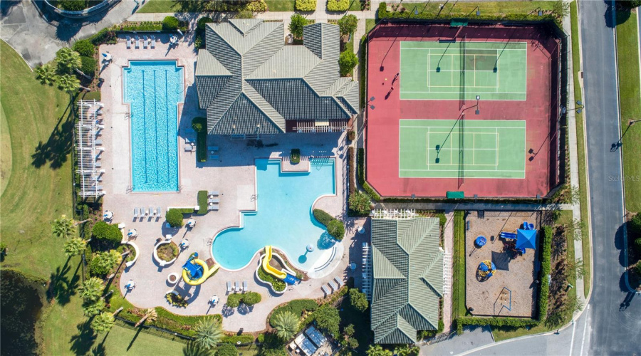 Aerial Of Main Amenity Center