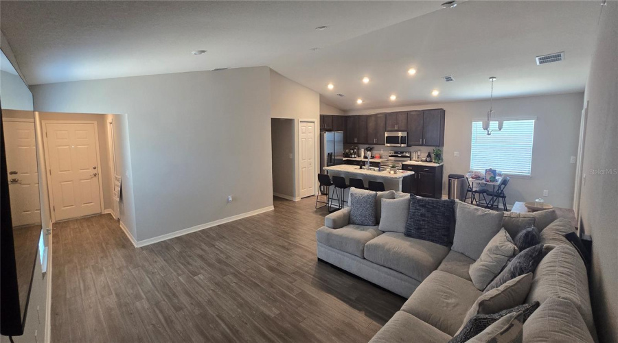 Living Room & Kitchen