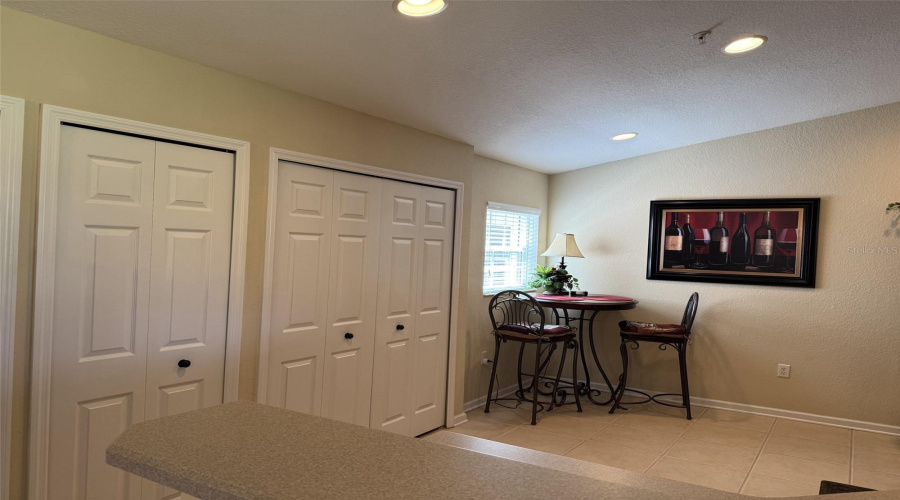 Washer And Dryer Along With A Pantry