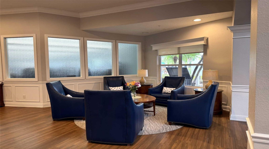 Sitting Area In The Clubhouse