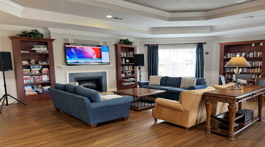 Library/Game Room In The Clubhouse