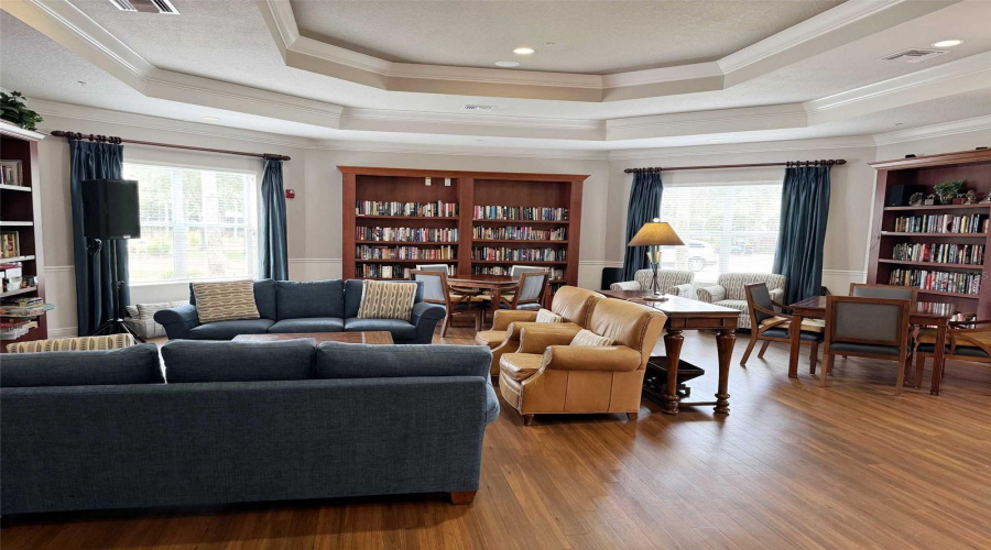 Library And Game Room