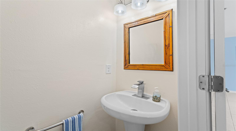 First Level Half-Bath