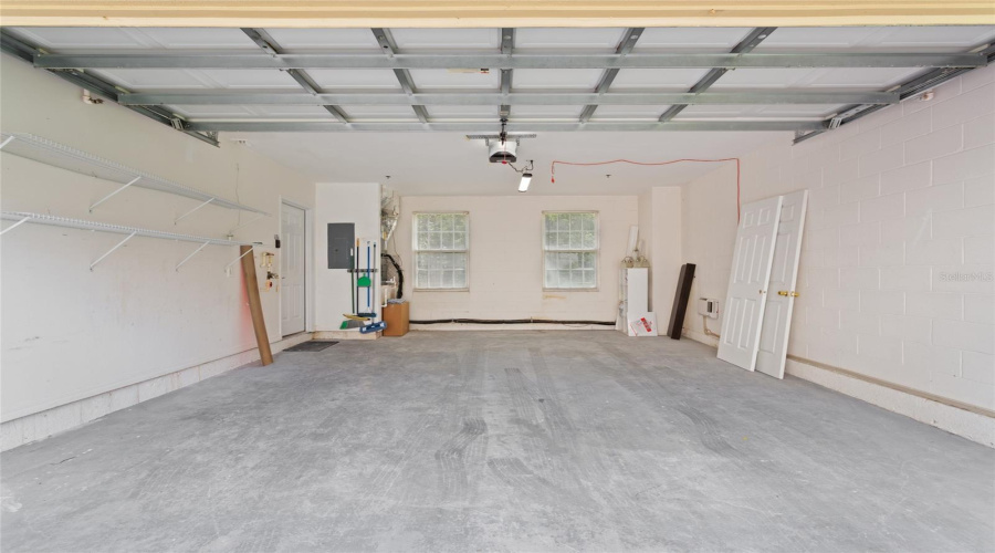 Oversized Double Car Garage W/Wi-Fi Enabled Garage Door Opener