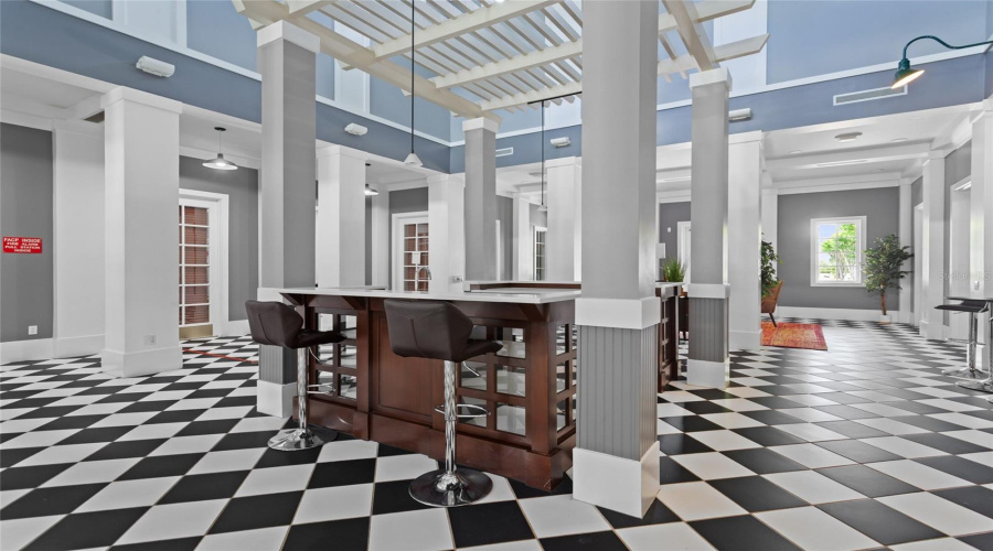 Club House Interior Social Area