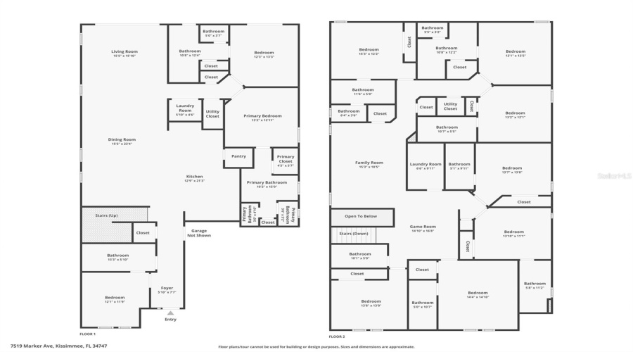 KISSIMMEE, Florida 34747, 10 Bedrooms Bedrooms, ,10 BathroomsBathrooms,Residential,For Sale,MARKER,0,MFRO6305159