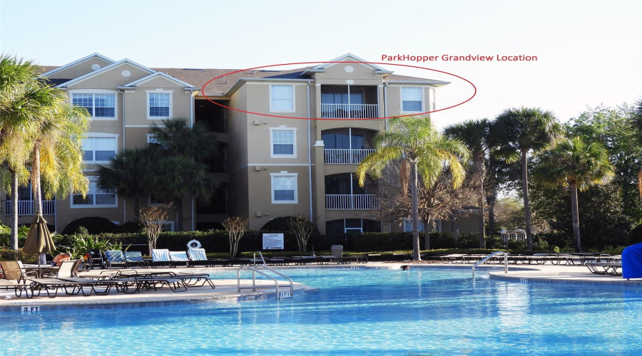 Corner Unit With Grandview Of The Clubhouse, Pool, Water Park And Lake!