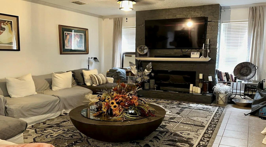 View Of Living Room/Family Room