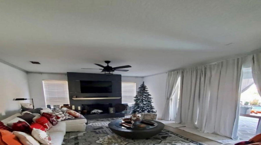 View Of Fireplace