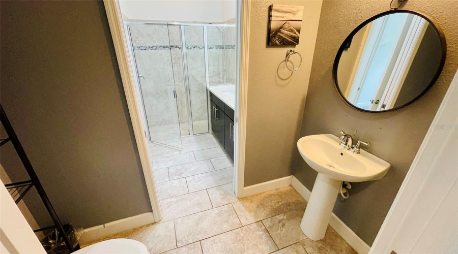 Downstairs Primary Bathroom