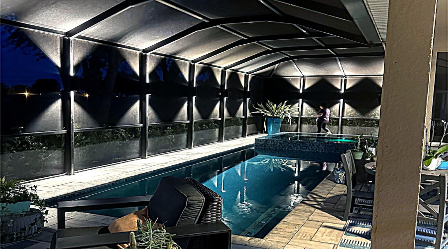 Pool With Lighting