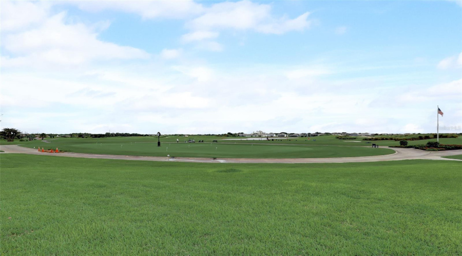 Golf Practice Area