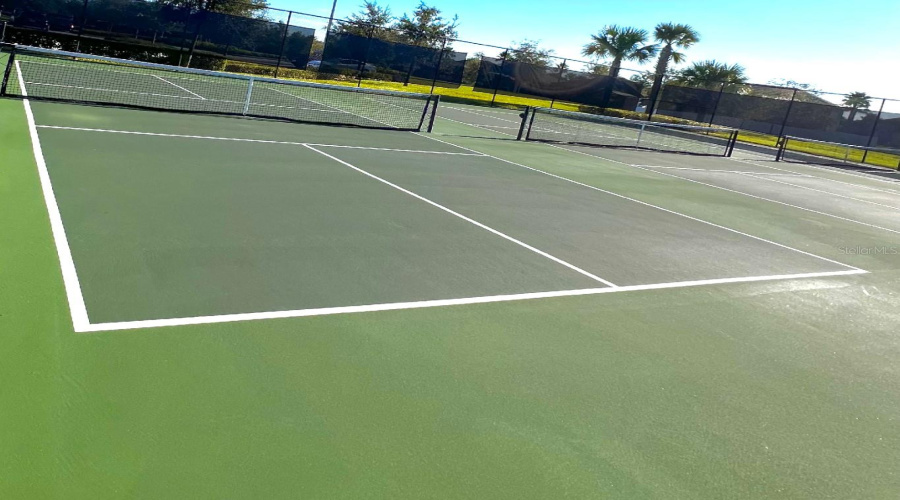 Pickle Ball Courts At The Plaza