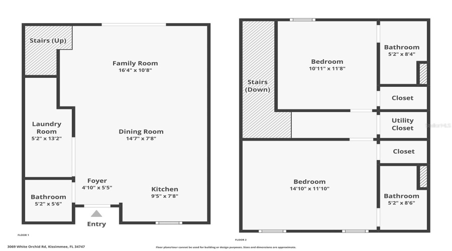 Kissimmee, Florida 34747, 2 Bedrooms Bedrooms, ,2 Bathroomsbathrooms,Residential,For Sale,White Orchid,Mfro6306807