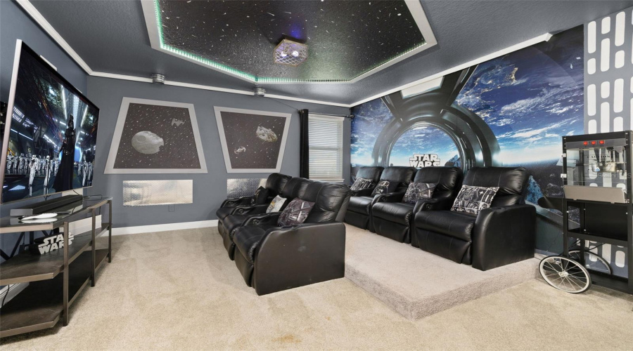 Star Wars Theatre Room