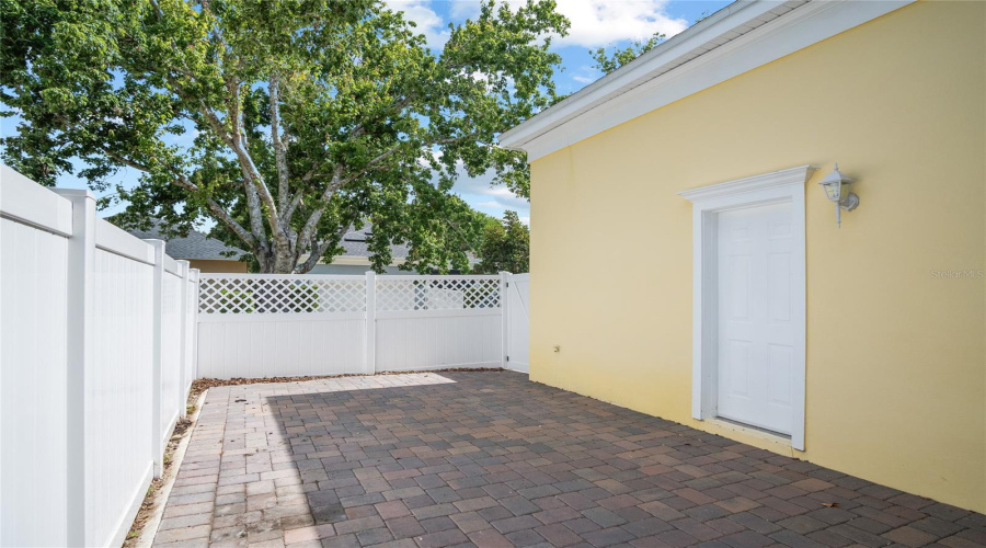Paver Patio Backyard