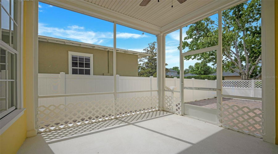 Screened Lanai