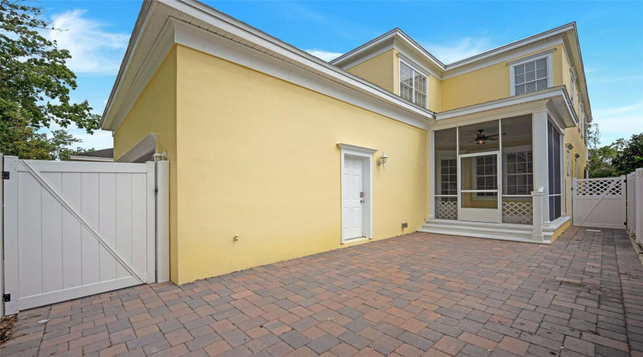 Paver Patio