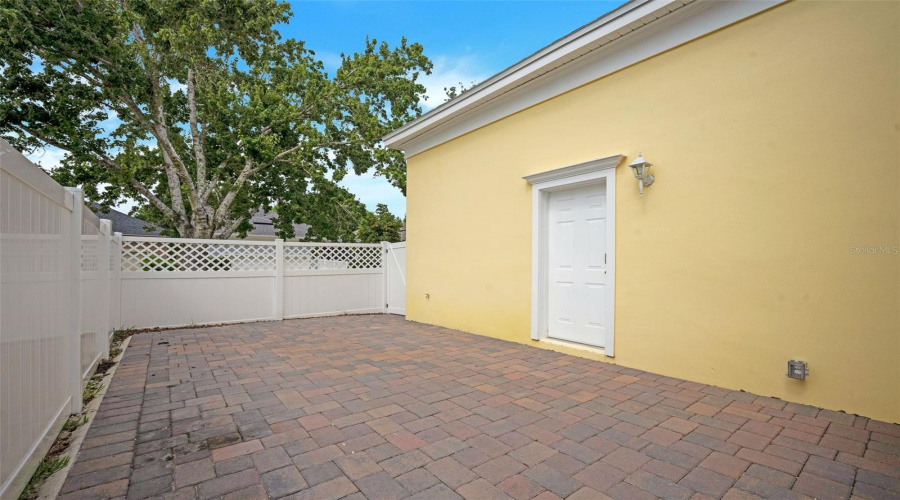 Paver Patio