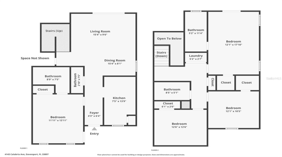 Davenport, Florida 33897, 4 Bedrooms Bedrooms, ,3 Bathroomsbathrooms,Residential,For Sale,Calabria,Mfro6307582