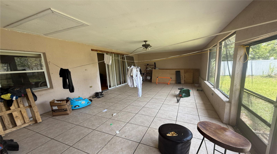 Enclosed Patio