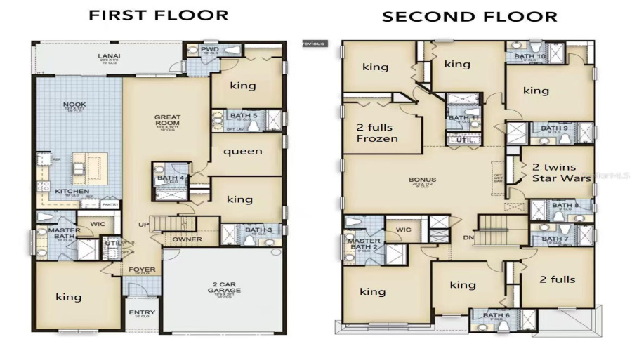 KISSIMMEE, Florida 34746, 12 Bedrooms Bedrooms, ,11 BathroomsBathrooms,Residential,For Sale,MARCELLO,0,MFRO6307938