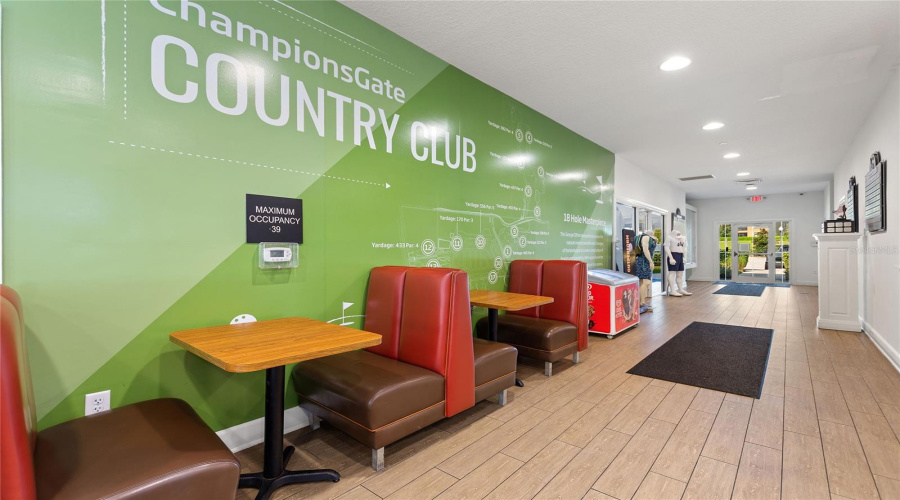Dining Area At The Golf Grille