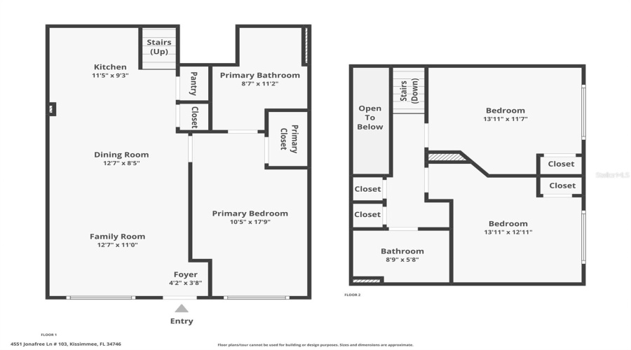 Kissimmee, Florida 34746, 3 Bedrooms Bedrooms, ,2 Bathroomsbathrooms,Residential,For Sale,Jonafree,Mfrs5126718