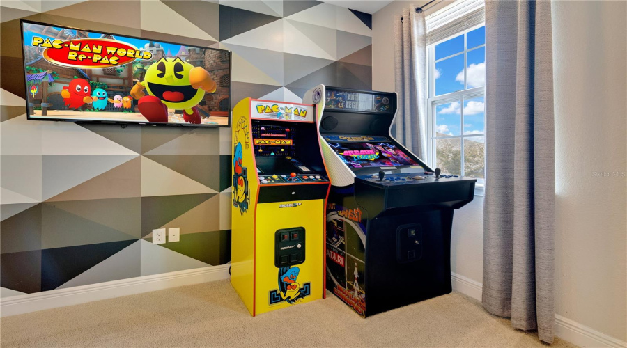 Two Arcade Games With New Pacman Console