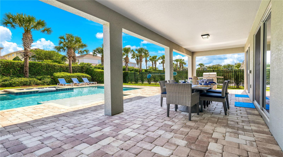 New Pool Heat Pump, New Pool Regenerator, Outdoor Grill With Connected Gas Line